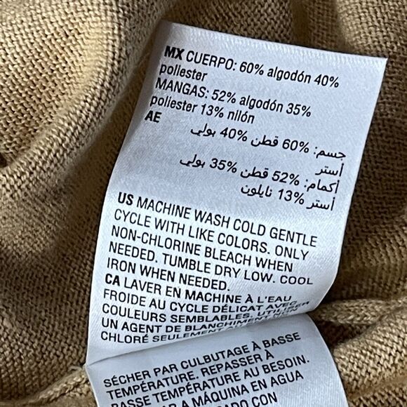 Style & Co 1X-Large Sweater Long Sleeve Stretch Scoop Neck Hi-Low Icy Coffee New - Picture 8 of 8